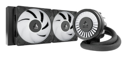 Arctic Liquid Freezer III Pro A-RGB 240mm Liquid CPU Cooler, P12 Pro PWM Fans & PWM Controlled Pump, Black