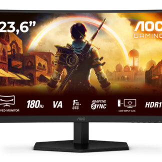 AOC 23.6 VA MONITOR SPK CUR C24G42E