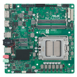 Asus PRO A620AT-CSM - Corporate Stable Model, AMD A620A, AM5, Thin Mini ITX, 2 DDR5, HDMI, DP, LVDS, 19v DC in, 1x M.2