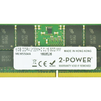 16GB DDR4 2133MHZ CL15 SoDIMM
