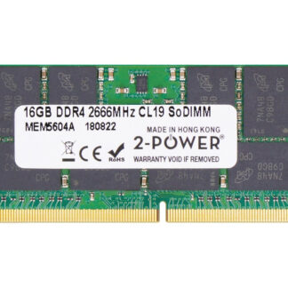 16GB DDR4 2666MHz CL19 SoDIMM