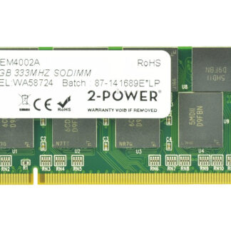 2-Power 2P-416955-001 memory module 1 GB 1 x 1 GB DDR