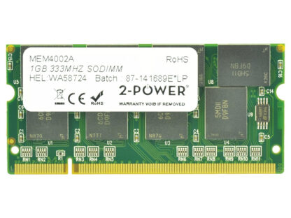 2-Power 2P-416955-001 memory module 1 GB 1 x 1 GB DDR