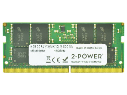 2-Power 16GB DDR4 2133MHZ CL15 SoDIMM Memory - replaces KCP421SD8/16